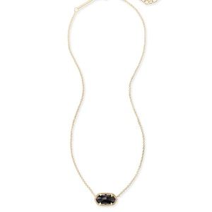Kendra Scott Elisa necklace in black